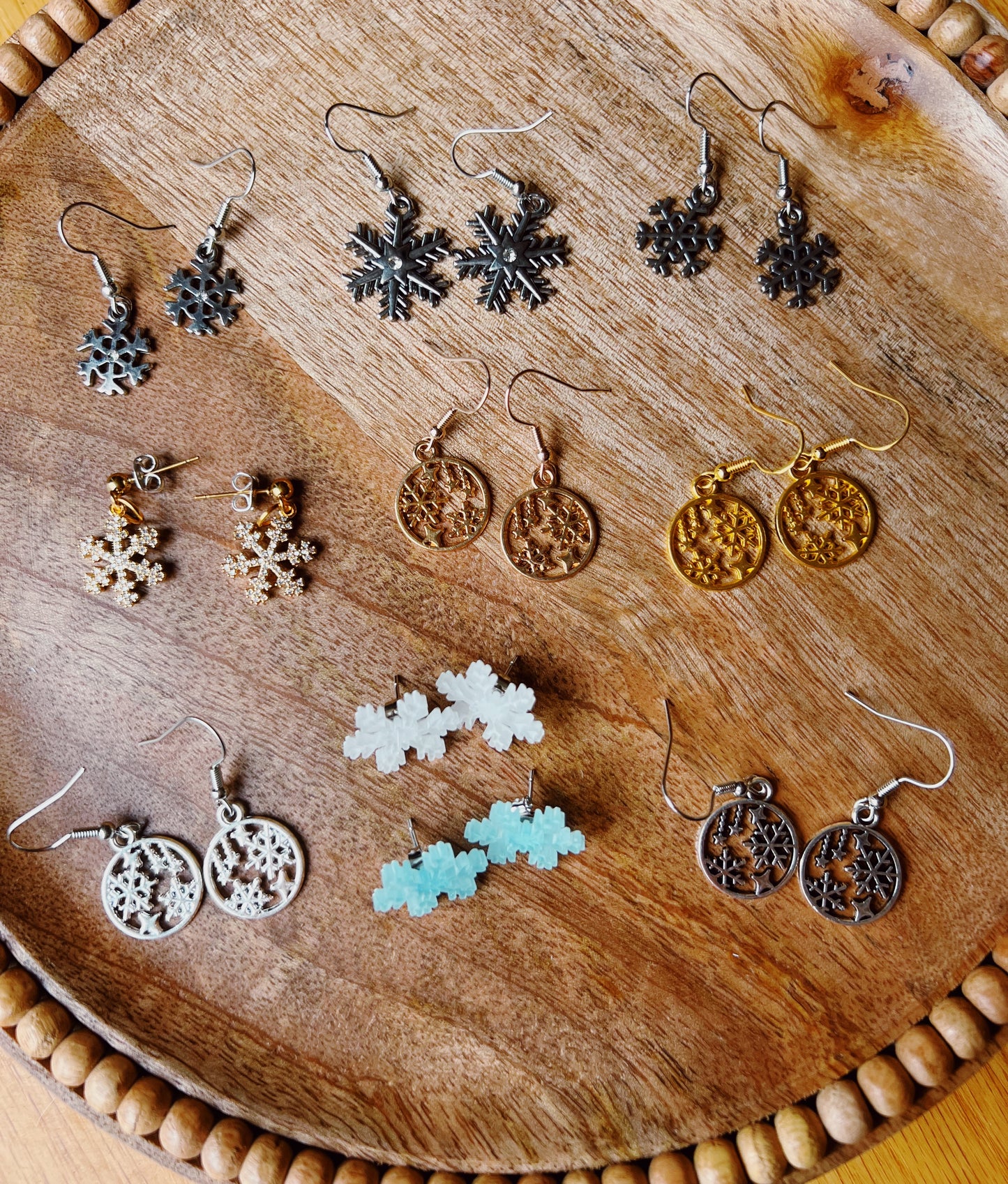 Snowflake Earrings