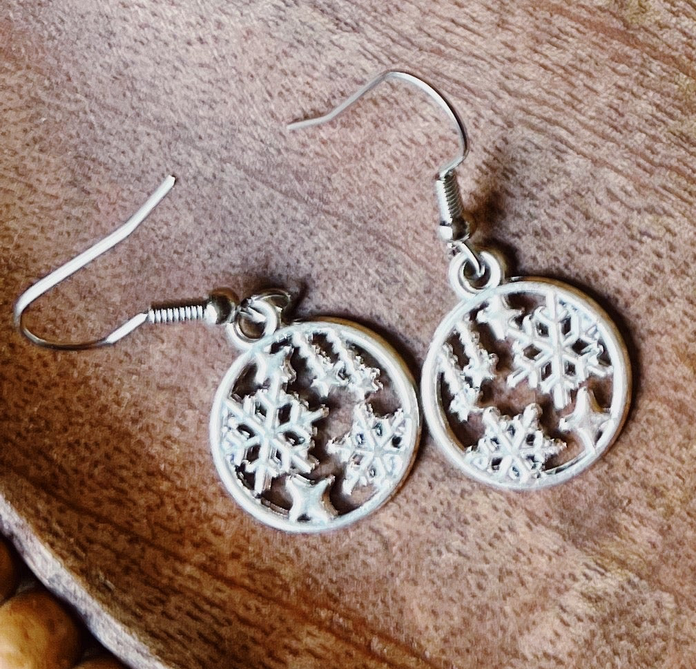 Snowflake Earrings