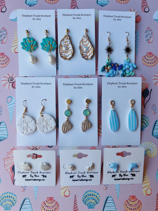 Oceana Clay Earring Collection