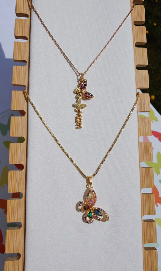 Butterfly Necklaces
