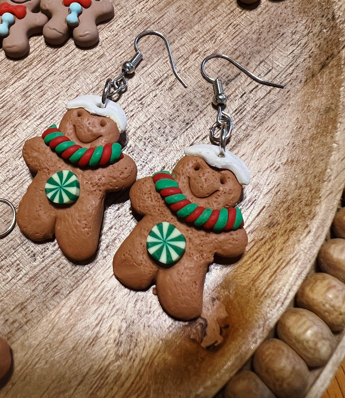 Christmas Gingerbread Earring Collection