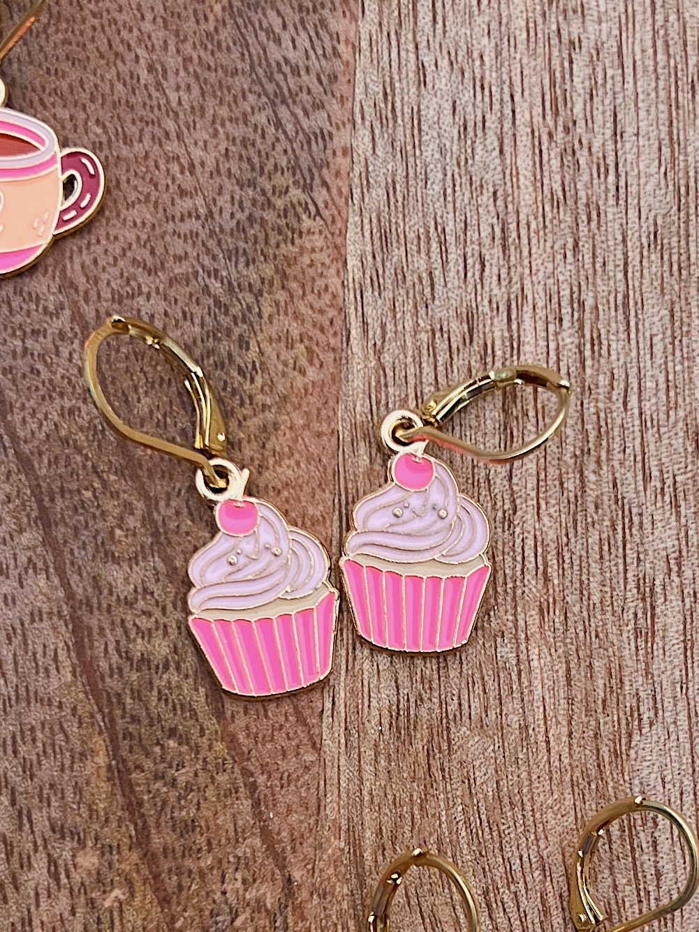 Handmade Valentines Day Collection Dangle Earrings