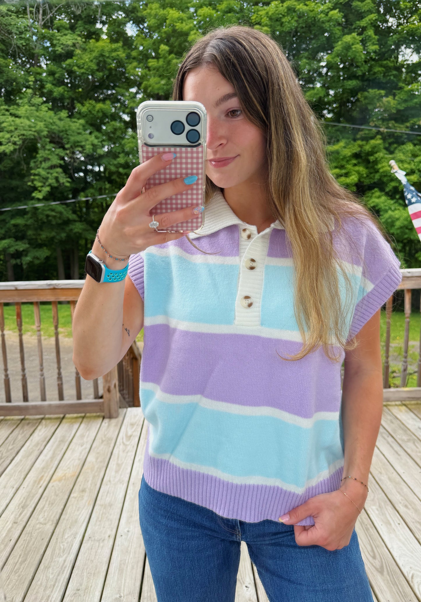 Spring Sorbet Sweater Tank