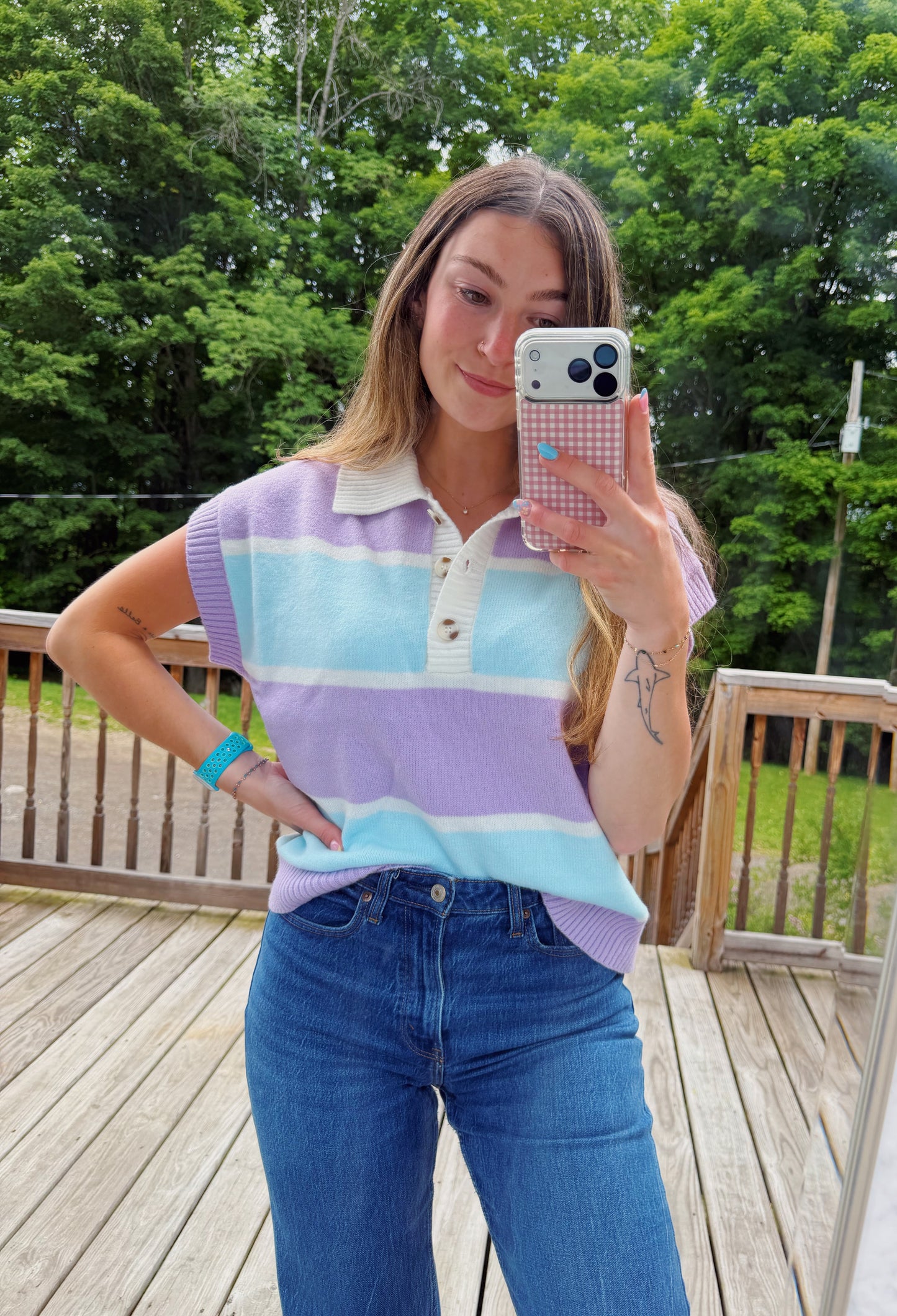 Spring Sorbet Sweater Tank