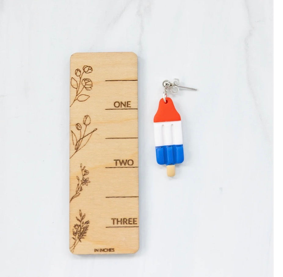 Americana Ice Cream Clay Earring Collection