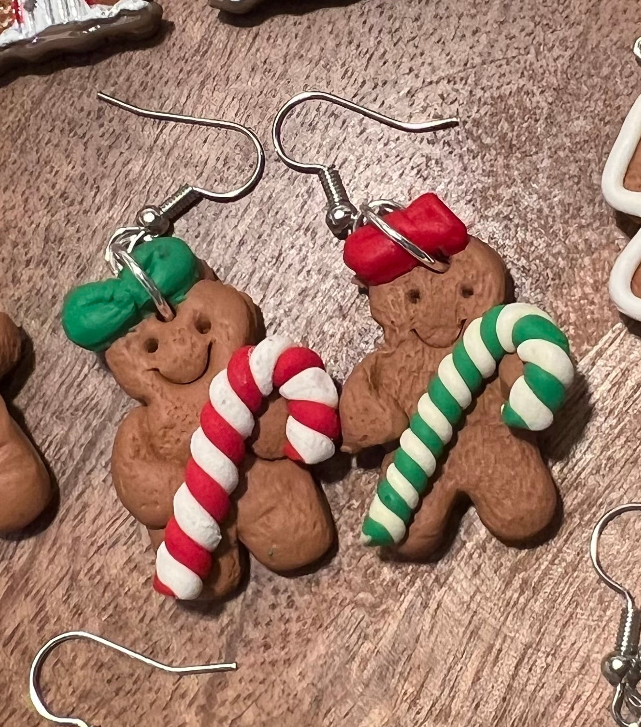 Christmas Gingerbread Earring Collection