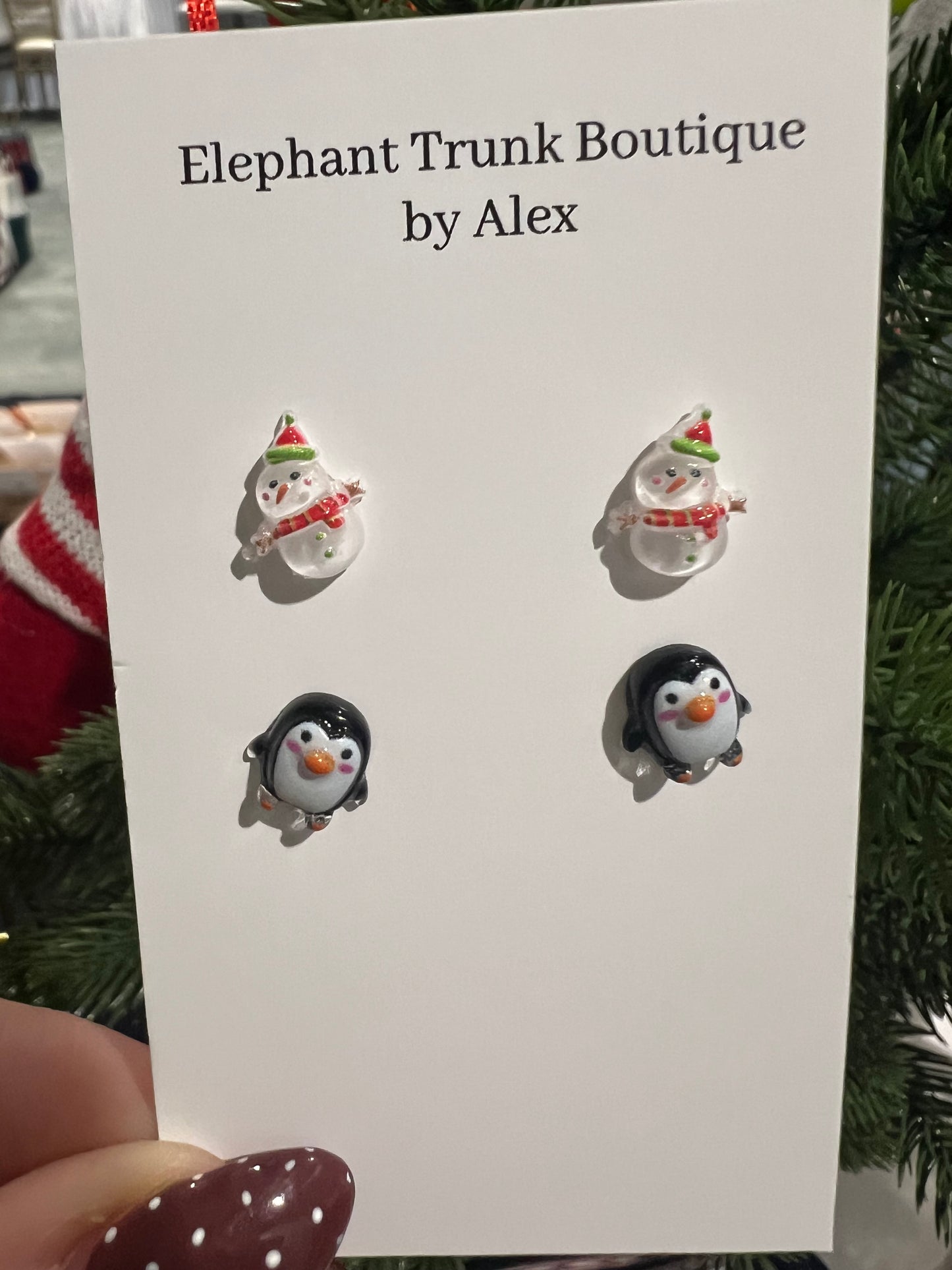 Christmas Stud Earrings