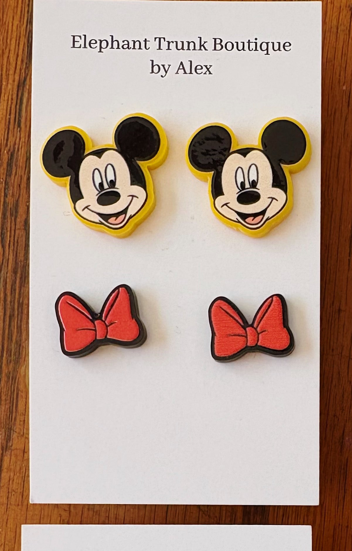 Minnie Mouse Stud Pack Earrings