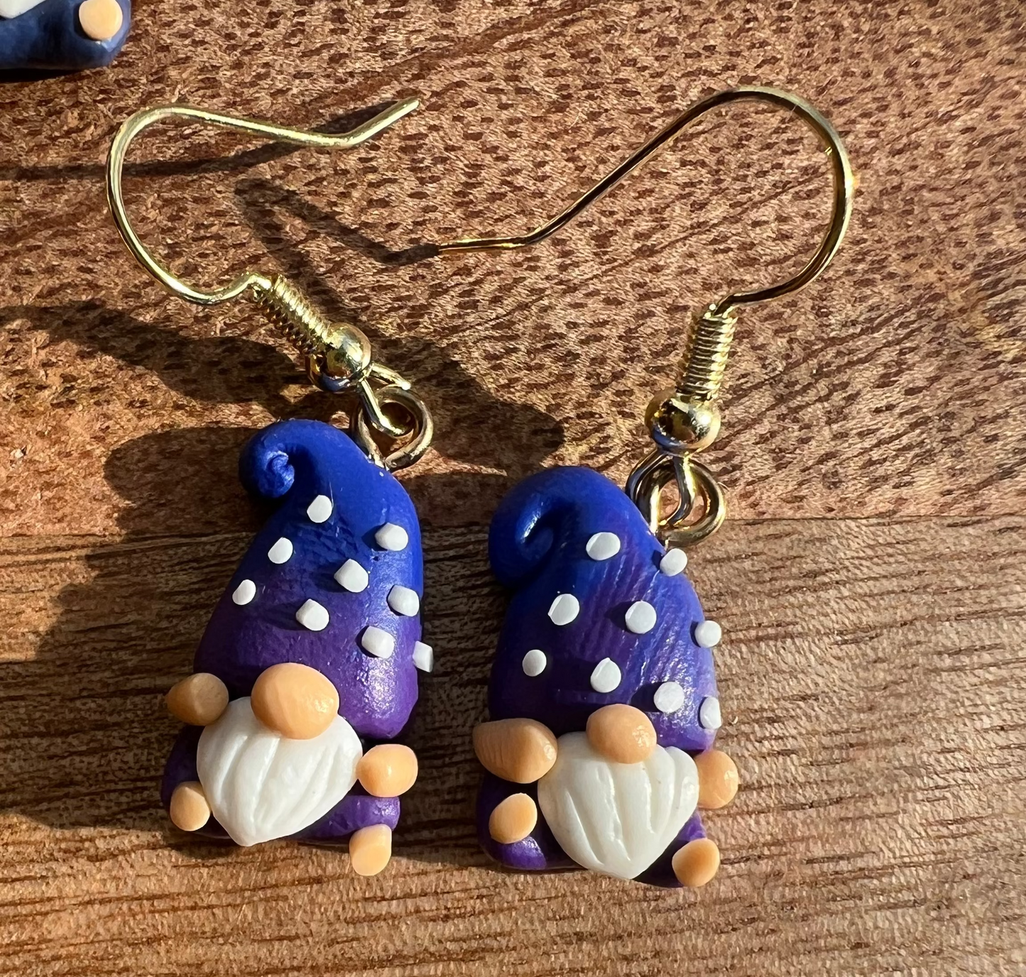 Mini Gnome Dangle Earrings