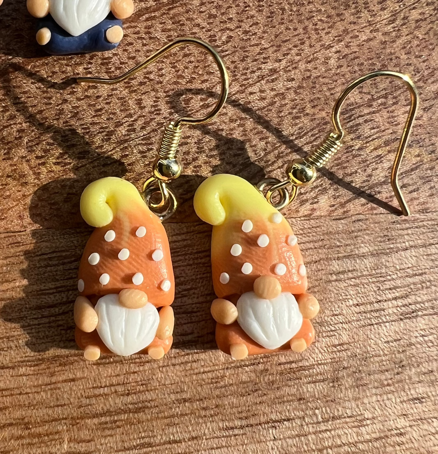 Mini Gnome Dangle Earrings