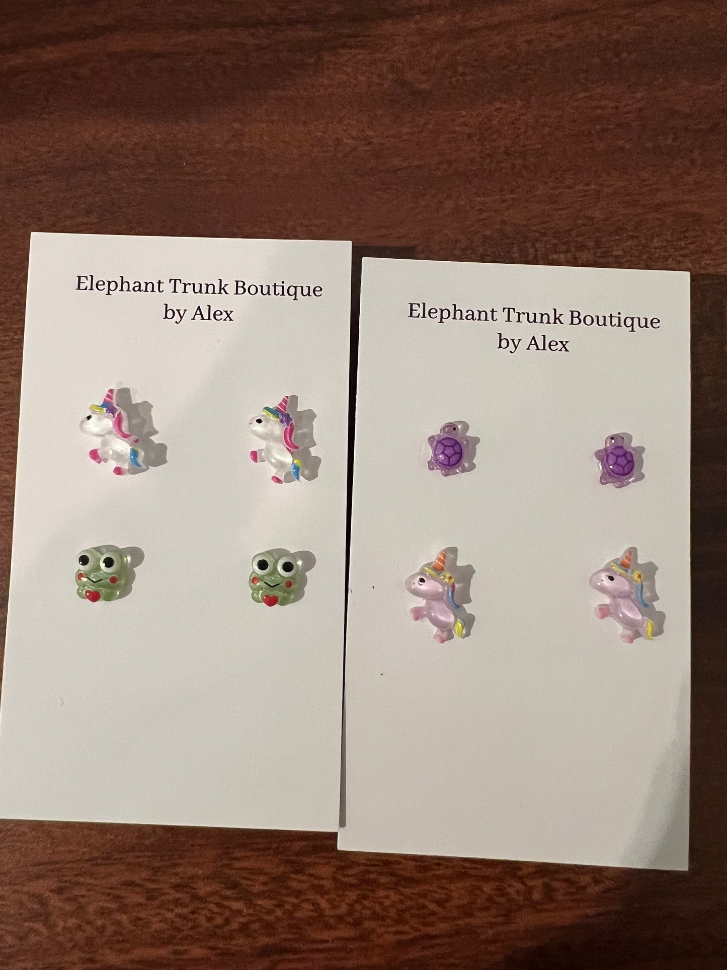 Animal Stud Earrings