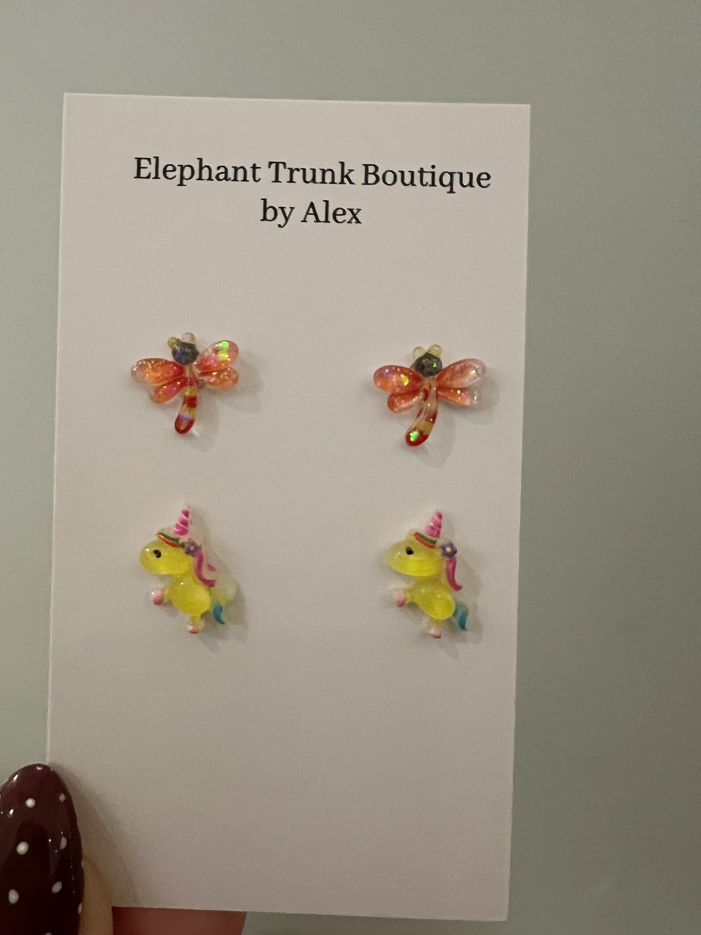 Animal Stud Earrings
