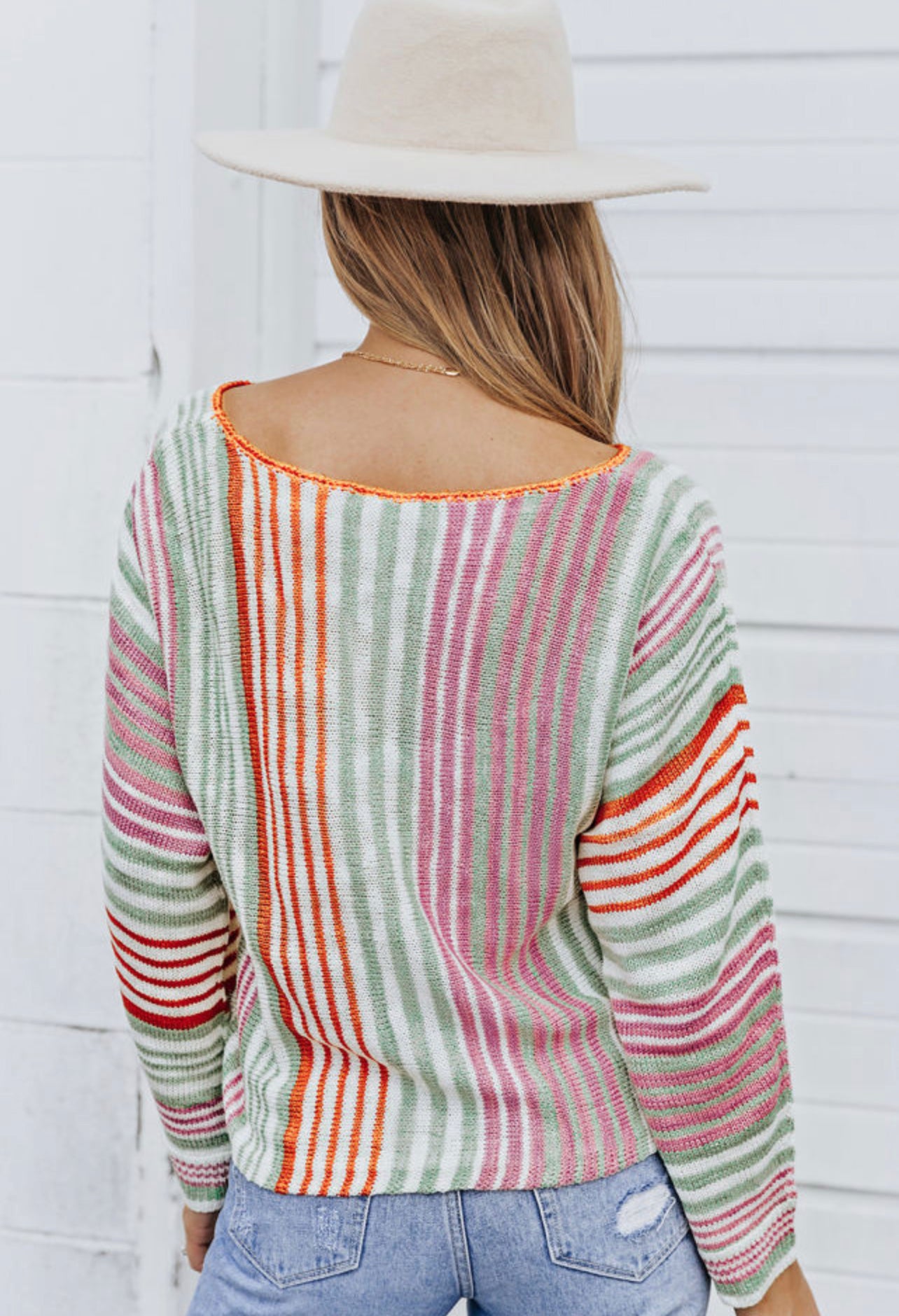 That Fall Feeling Striped Sweater