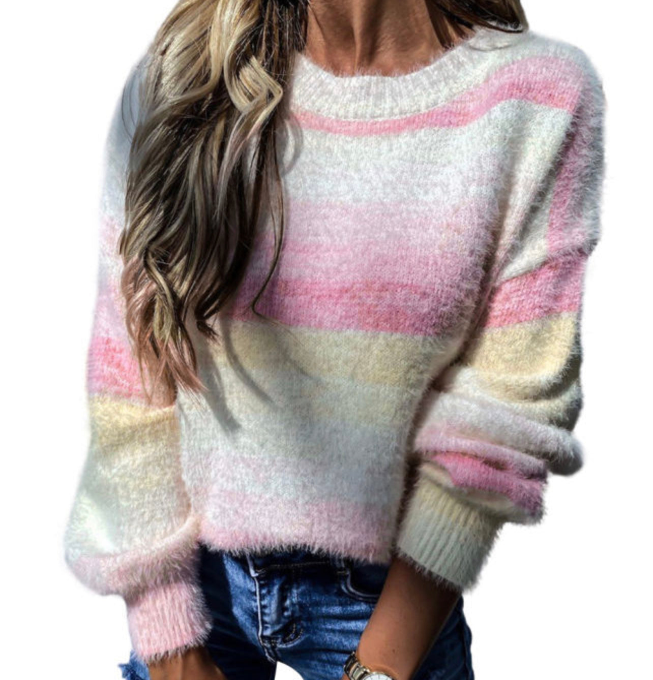 Dreamiest Sunrise Pullover Sweater