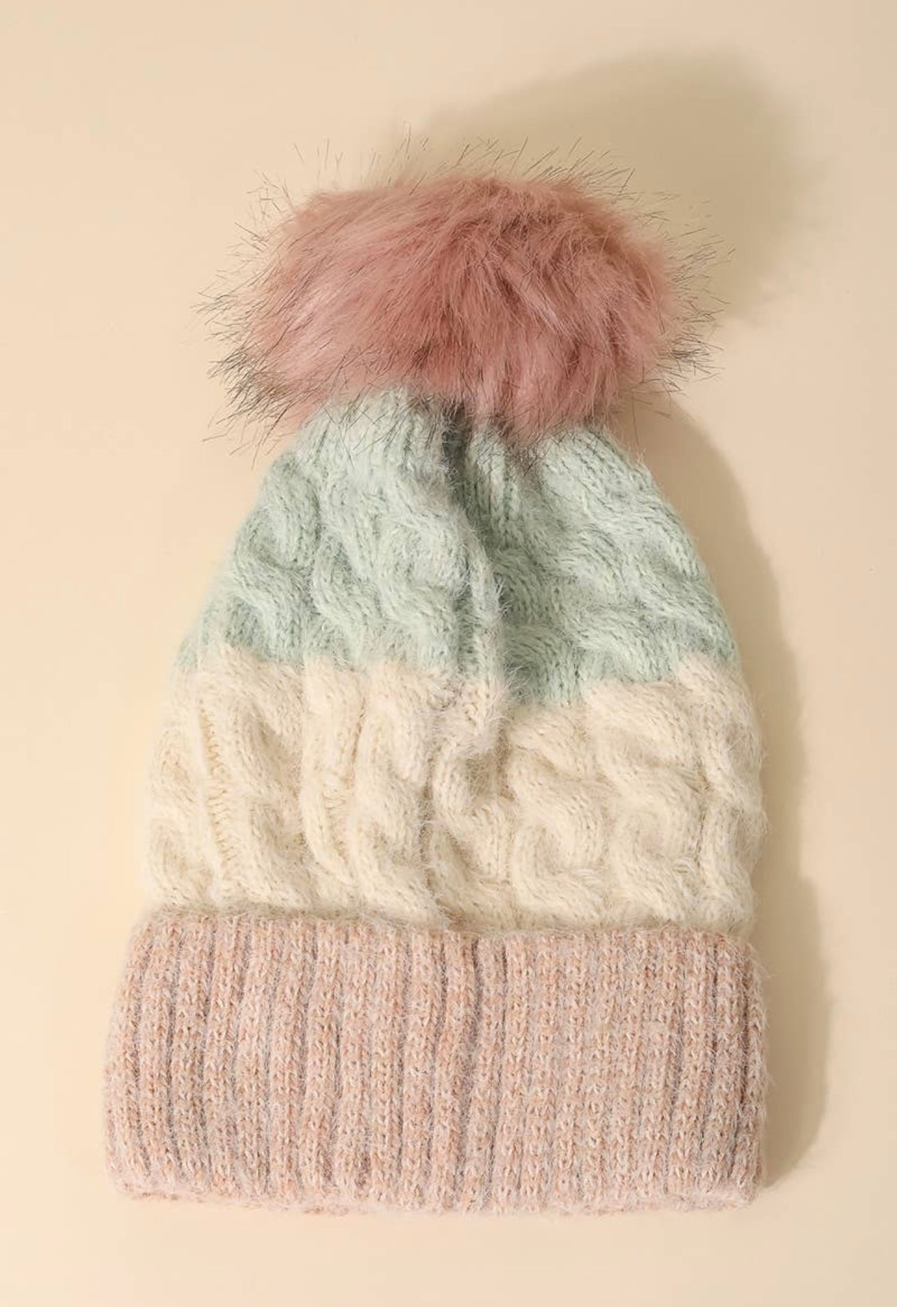 Winter Pom Pom Beanies