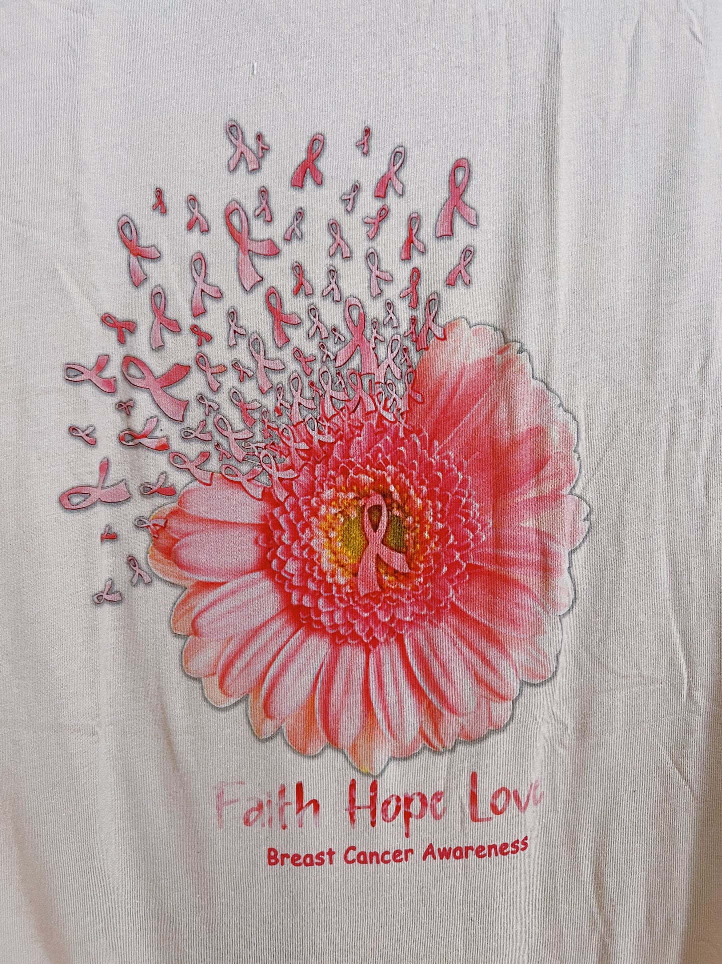 Breast Cancer Daisy T-shirt