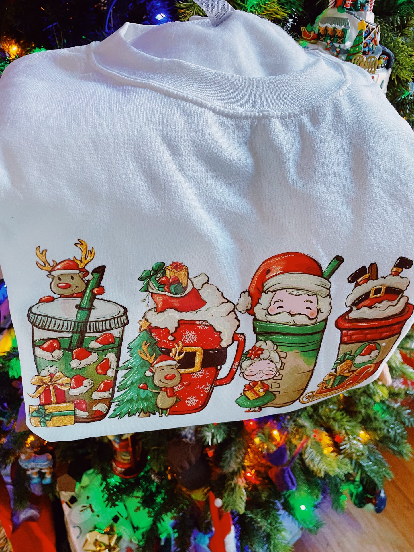 Christmas Coffee Crewneck Sweatshirt